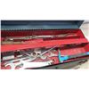 Image 3 : 2 Metal Tool Boxes, Wrenches, Sockets, Ratchets, Plus