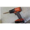 Image 2 : (2) 18V Ridgid Drills Charged & Working , Ridgid 9.6V Screwdriver , 4 