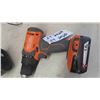 Image 5 : (2) 18V Ridgid Drills Charged & Working , Ridgid 9.6V Screwdriver , 4 