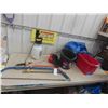 Image 1 : 2 Buck Saws, Bottle Sprayer, Mop Pail