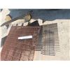 Image 2 : 4 Pieces of Metal Grate - Largest Measures 42'' x 36'' 