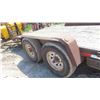 Image 11 : 2004 PJ Bumper Hitch Tandem 20' Flat Deck Trailer with Ramps Has TOD