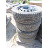 Image 2 : 4 Kumho Tires 195/60R 15 and Rims