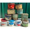 Eleven Tobacco Tins