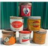 Six Tobacco Tins