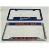Image 1 : Two License Plate Holders