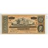 Image 1 : Facsimile of Confederate States of America 1864 $20. This is not an issued note. Uncirculated.