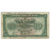 Image 2 : Belgium. National Bank of Belgium. 1943 10 Francs. World War II issue. F+.