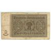 Image 2 : Germany. Nazi Third Reich. 1937 2 Rentenmark. Fine.