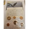 Image 1 : 1992 Proof Like Set. Includes Scarce Caribou 25 Cents. 6-coin set.
