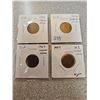 Lot of 4 U.S. Indian Head Cents. Includes 1901, 1902, 1903 & 1907. Coins grade Good.