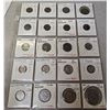 Image 1 : Lot of 20 Belgian & Netherlands coins. The Dutch coins include 1 Gulden & 2.5 Gulden coins.
