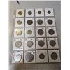 Image 1 : Lot of 20 Mexican coins. Denominations go up to 500 Pesos.