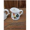 Image 4 : Vintage Rooster Measuring Cups - Japan Farmhouse Cottage Chicken