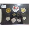 Image 1 : 2015 fine silver proof set-50th anniversary of the canadian flag