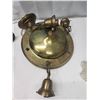 Image 4 : 3 Vintage brass light fixtures