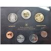 Image 2 : 2006 "Snowy Owl" Canadian loonie, 7 coin specimen set