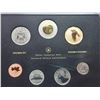 Image 2 : 2010 "Northern Harrier" Canadian loonie, 7 coin specimen set