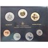 Image 2 : 2012 "25th anniversary of the Loonie", Canadian 7 coin specimen set
