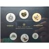 Image 2 : 2013 "Blue-winged Teal" Canadian loonie, 6 coin specimen set