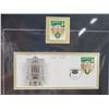 Image 2 : 1907-2007 100th anniversary of the U of S, framed stamp and day of issue envelope (sealed) & UofS cu