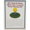 Image 4 : 3 Inspirational golf pictures - 30x24" & 2 - 8x10"