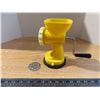 Image 1 : Vintage Yellow Meat Grinder