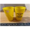 Image 1 : 2 Yellow Vintage McDonalds Cups