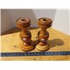 Image 1 : 2 9" Tall Candle Holders
