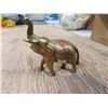 Image 1 : 5" Tall Brass Elephant