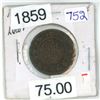 Image 1 : 1859 canadian large penny