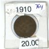 Image 1 : 1910 canadian large penny