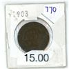 Image 1 : 1903 canadian large penny