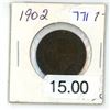 Image 1 : 1902 canadian large penny