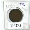 Image 1 : 1912 canadian large penny