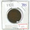 Image 1 : 1920 canadian large penny