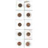 Image 2 : Set of 10 USA pennies(1990-1999)- 1991D, 1992D, 1994D and 1999D