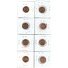 Image 2 : Set of 8 USA pennies (2010-2018)