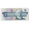 Image 1 : 1986 canadian $5 bill- GNF5894364