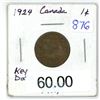 Image 1 : 1924 canadian penny
