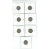 Image 2 : Lot of 7 (1980-81D, 1984-85D, 1986P, 1988D and 1989P) USA dimes