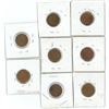 Image 2 : Lot of 8 (1961-62, 1964-65, 1967 and 1977-79) canadian pennies