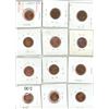 Image 2 : Set of 12 (2001-2012) canadian pennies