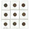 Image 2 : Lot of 9 various years canadian pennies
