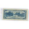 Image 2 : 1954 bank of canada $5 bill-K/X1443133