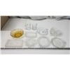 Image 1 : Crystal glass & glassware's - Cream n Sugar dishes, serving dishes, etc.