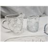 Image 4 : Crystal glass & glassware's - Cream n Sugar dishes, serving dishes, etc.