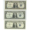 Image 1 : Lot of 3 (1957) american $1 bills