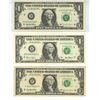 Image 1 : Lotof 3 (1995, 1999, 2001) american $1 bills