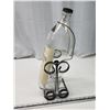Image 2 : 3.79L Wiser's whiskey bottle and stand